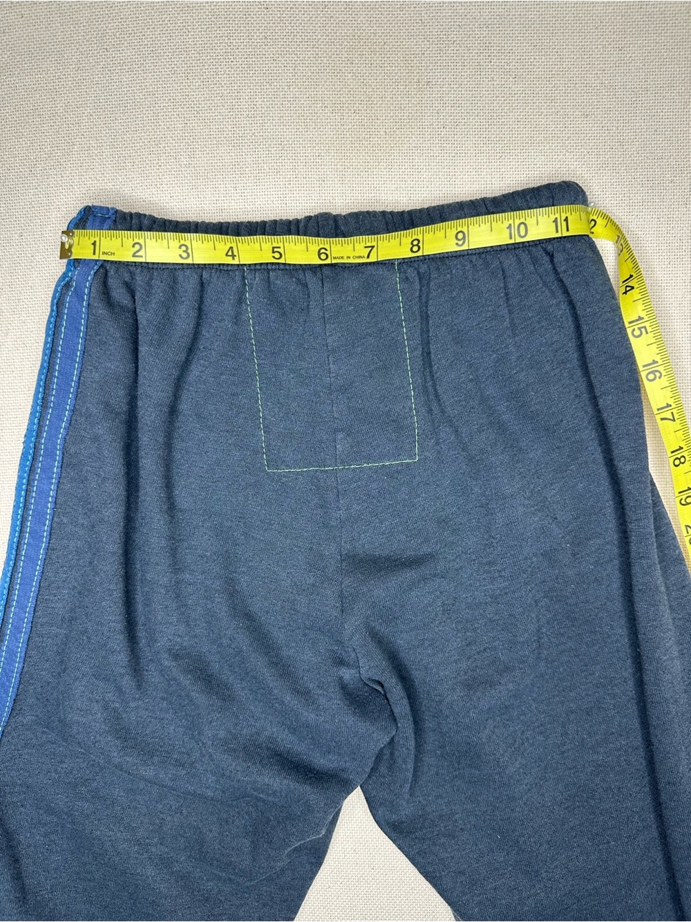 Aviator Nation Navy 5 Stripe Rainbow Sweatpants Joggers Comfy Loungewear Small - Picture 6 of 8